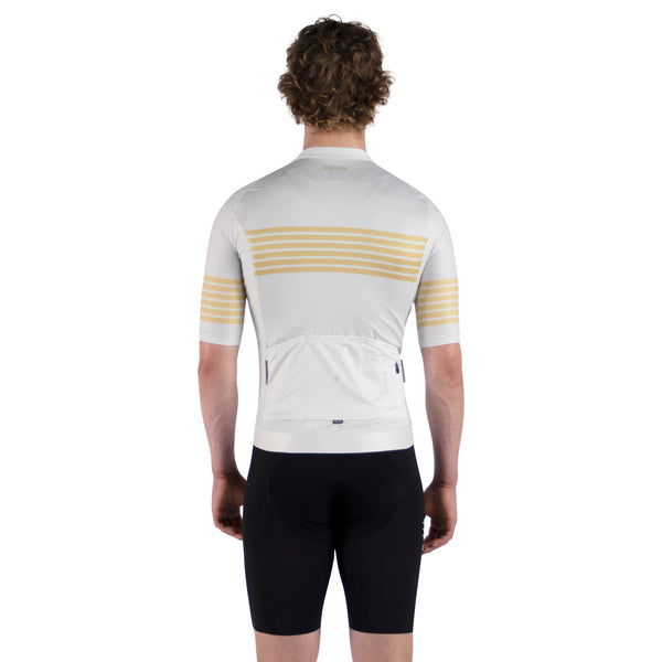 Load image into Gallery viewer, Mens /// Elevate Jersey (Ivory/Gold)
