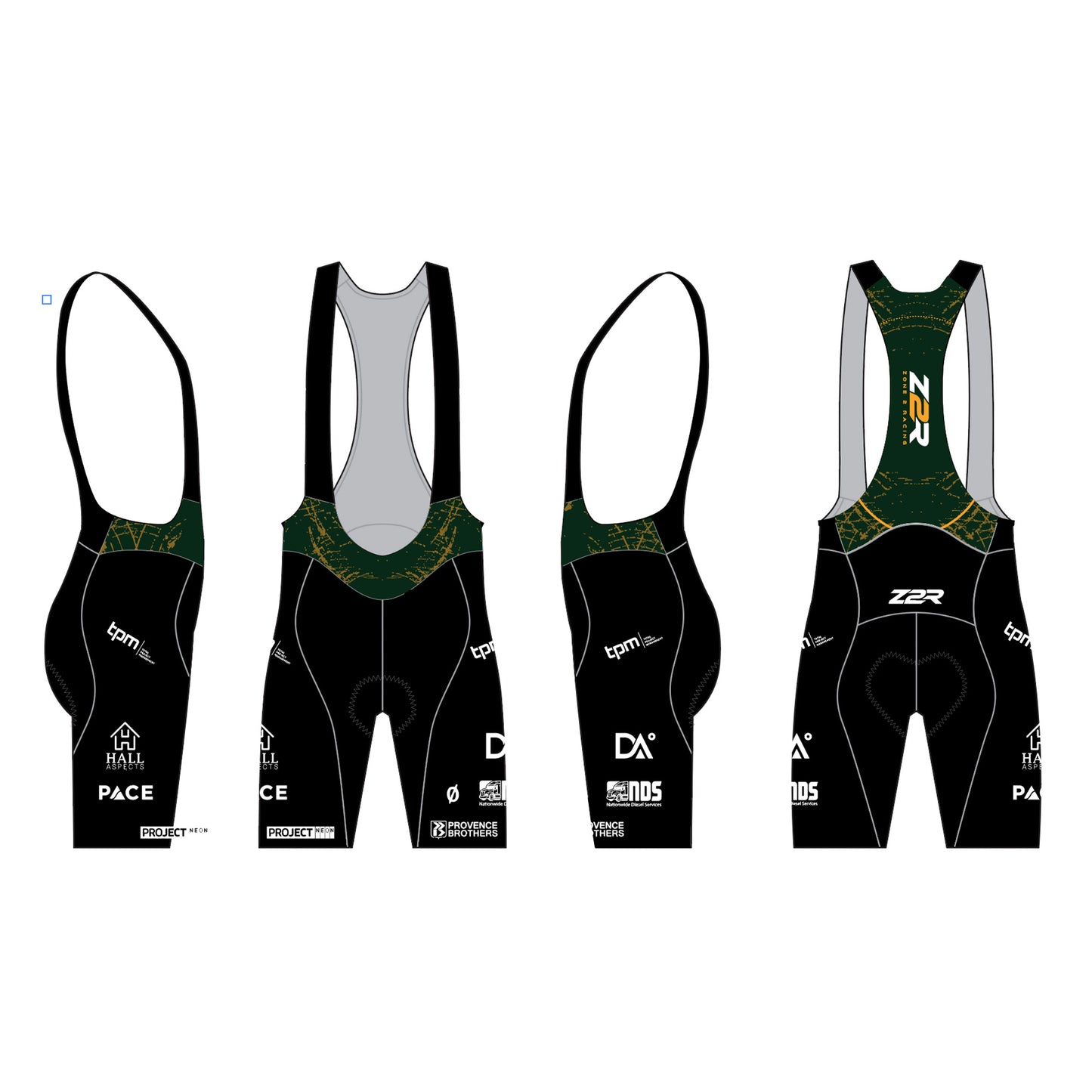 Z2R AUS Bib Shorts