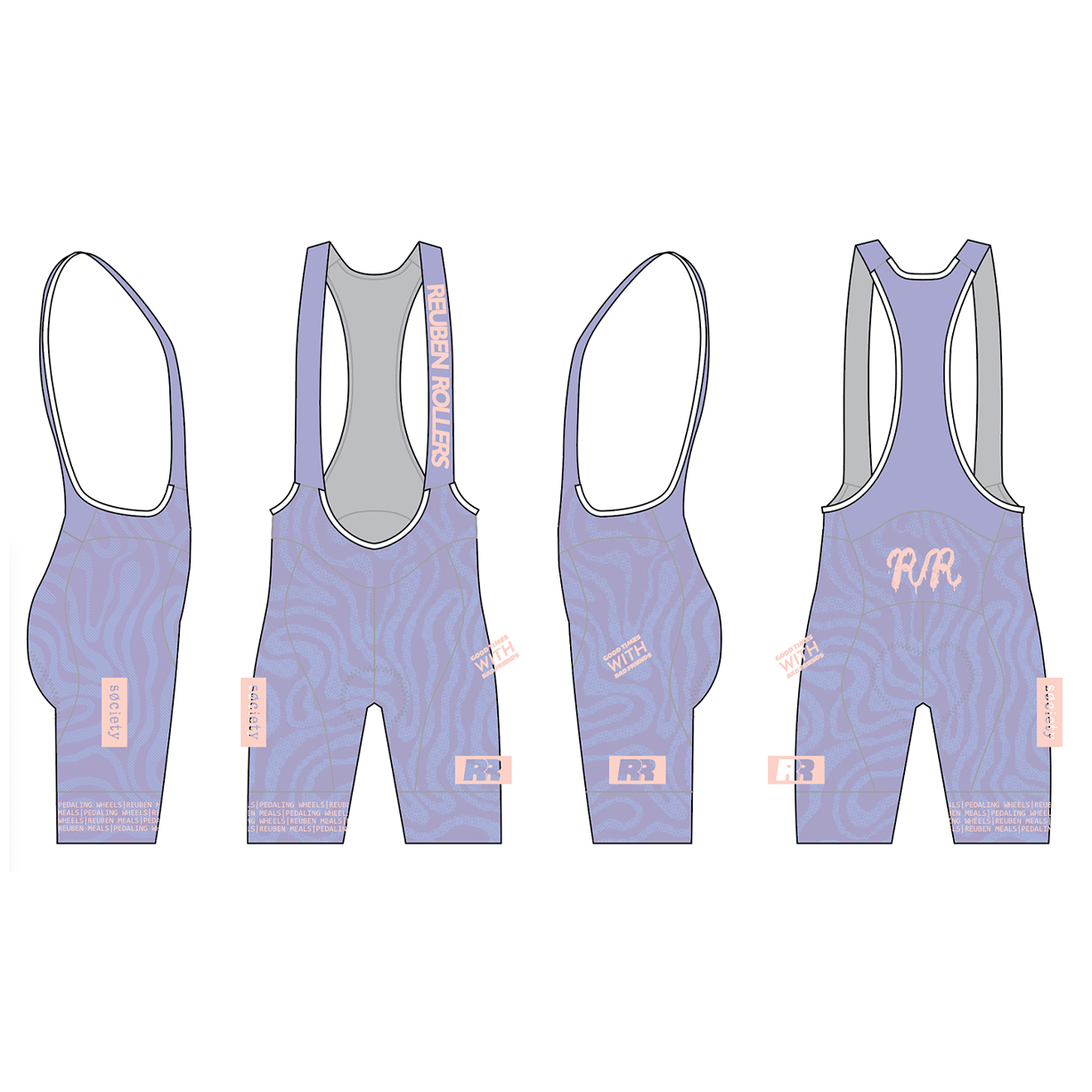 Reuben Rollers 2026 Bib Shorts