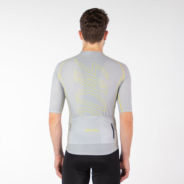Load image into Gallery viewer, Mens Omni HyperMesh Jersey (Silver/Green)
