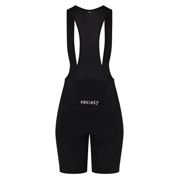 Load image into Gallery viewer, Womens /// Elevate Bib Shorts (Hex Black)
