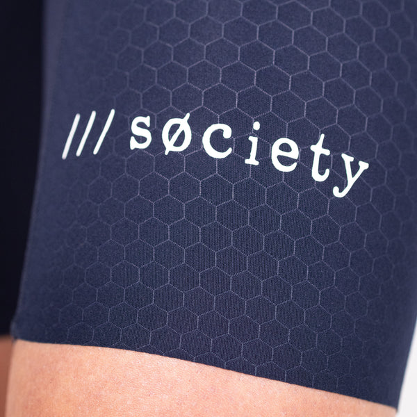 Load image into Gallery viewer, Womens /// Elevate Bib Shorts (Hex Navy)
