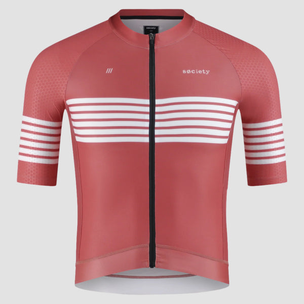 /// Elevate Jersey (Brick/White)