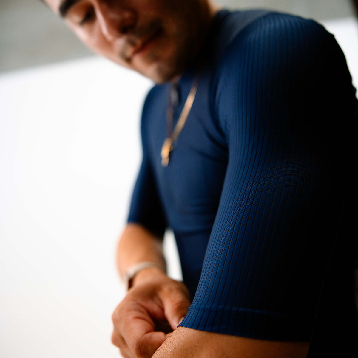 Mens Elevate++ Short Sleeve Jersey [Navy]