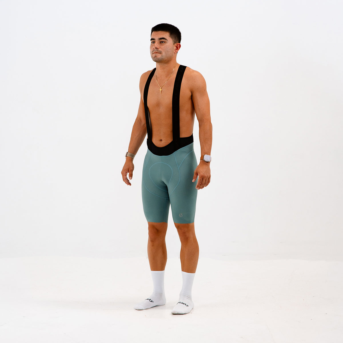 Mens Elevate++ Bib Shorts [Marine Green]
