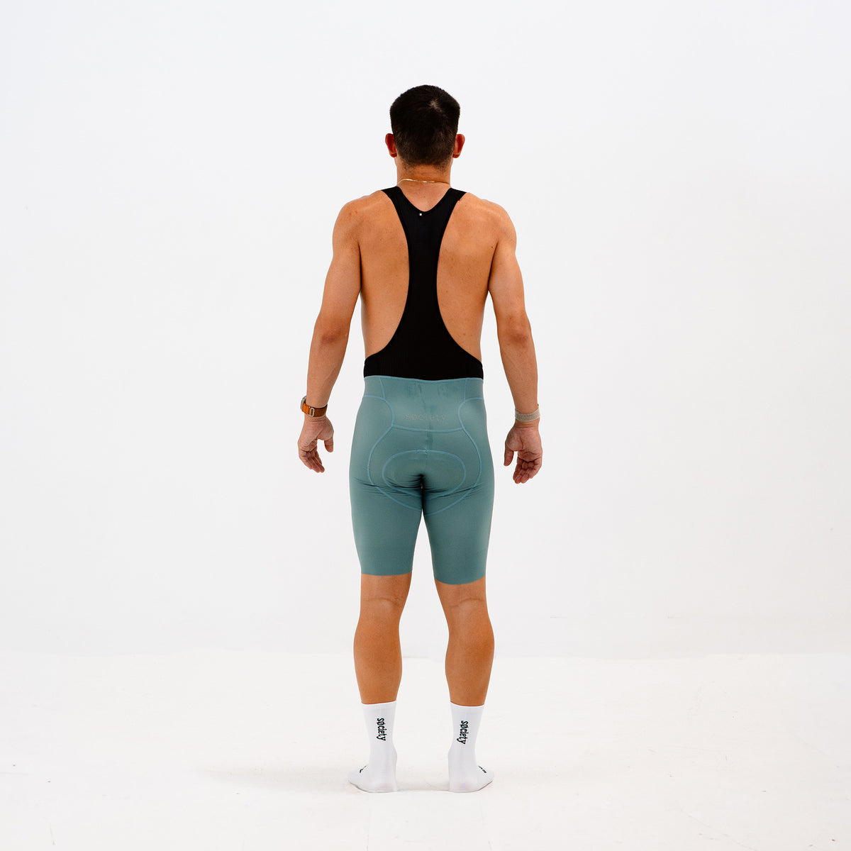 Mens Elevate++ Bib Shorts [Marine Green]