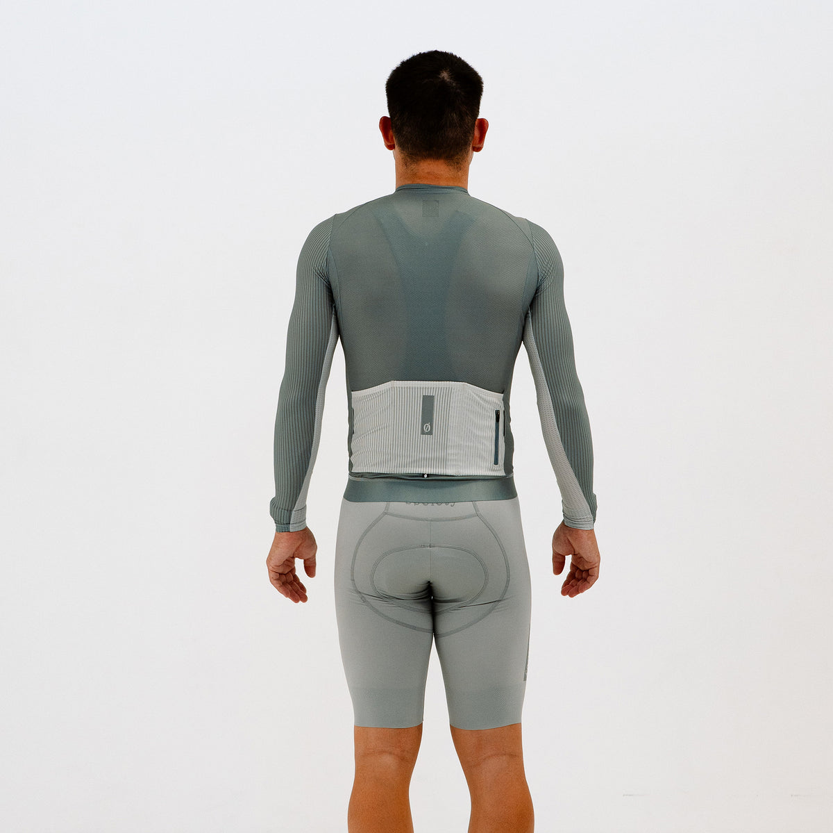 Mens Elevate++ Long Sleeve Jersey [Dark Sage]