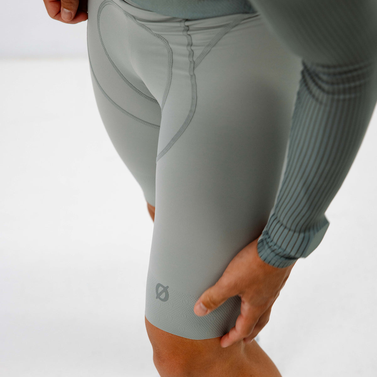 Mens Elevate++ Bib Shorts [Stone Grey]