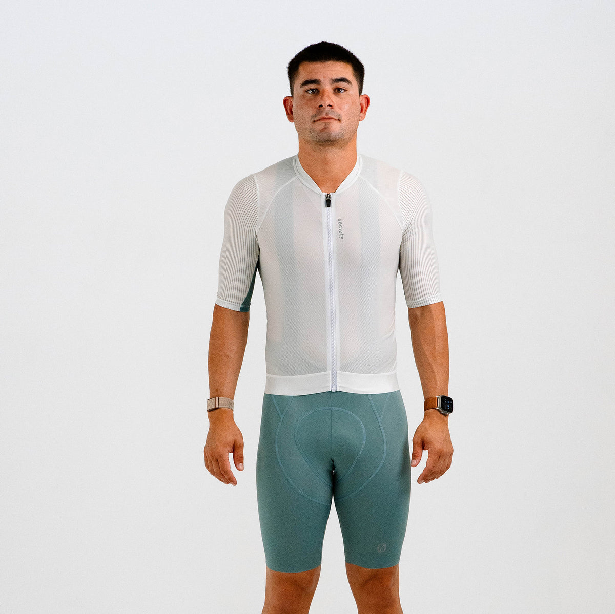 Mens Elevate++ Short Sleeve Jersey [Silver]
