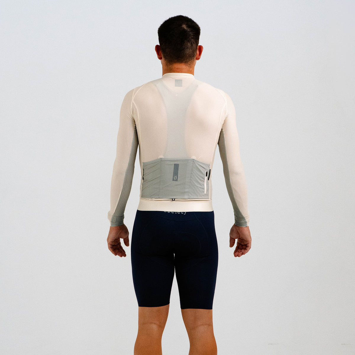 Mens Elevate++ Long Sleeve Jersey [Chalk]