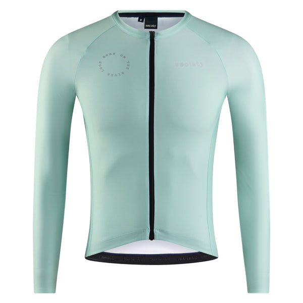Load image into Gallery viewer, Mens Prevail Long Sleeve Jersey (Mint)
