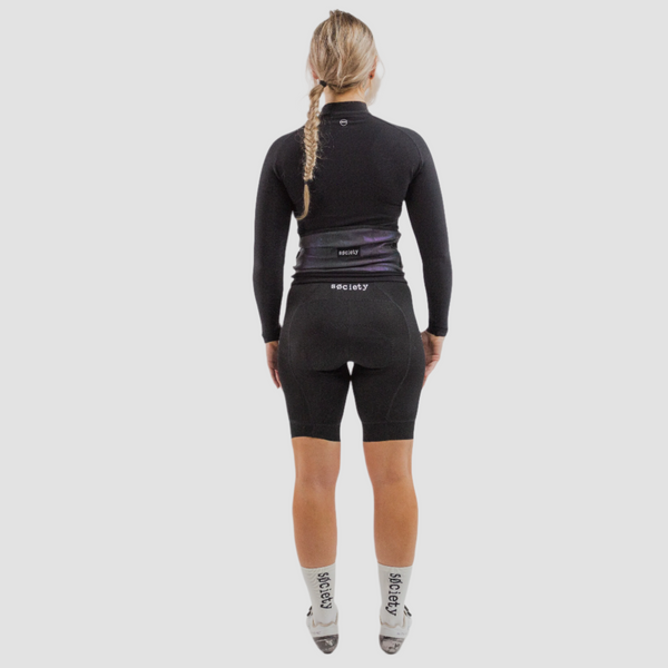Load image into Gallery viewer, Womens Vision Thermal Jersey (Black/Oil Slick)
