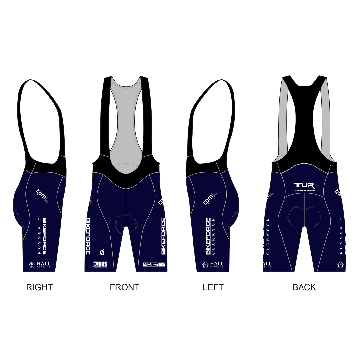 TUR 2025 Bib Shorts