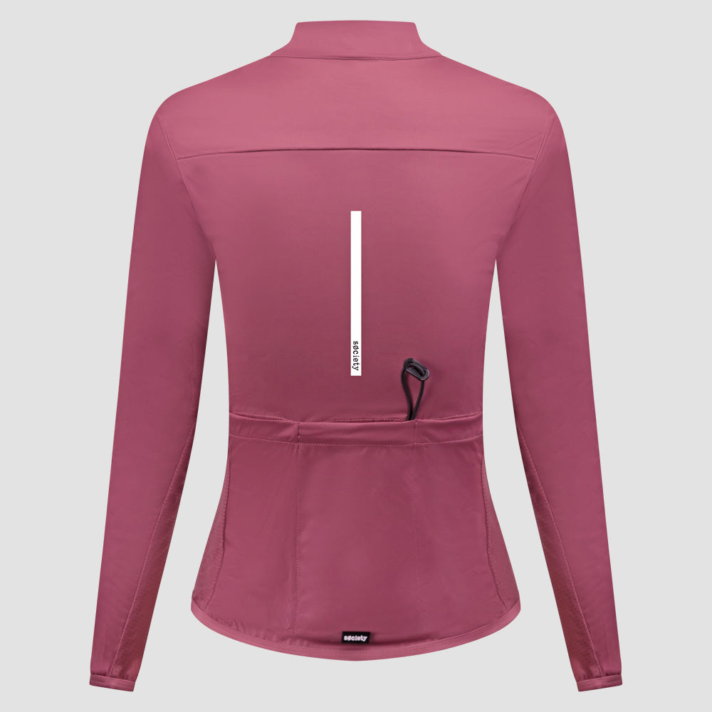 Womens Omni Wind Jacket [Dark Blush]