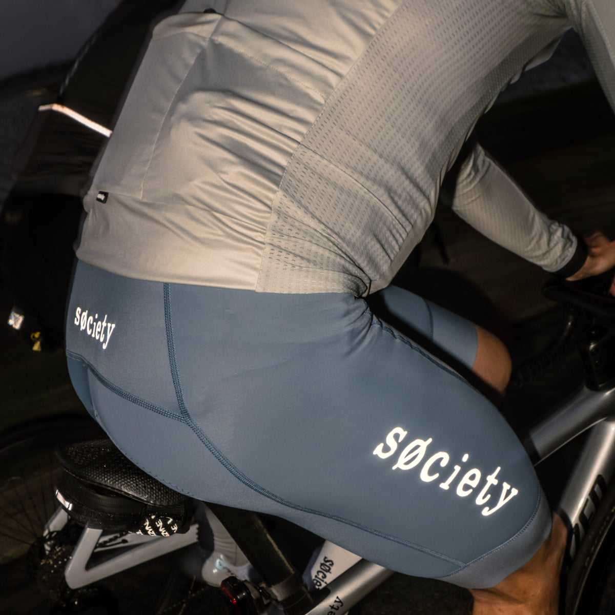 Mens Omni Bib Shorts [Steel]