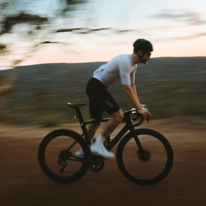 Mens Elevate++ Short Sleeve Jersey (Bone)