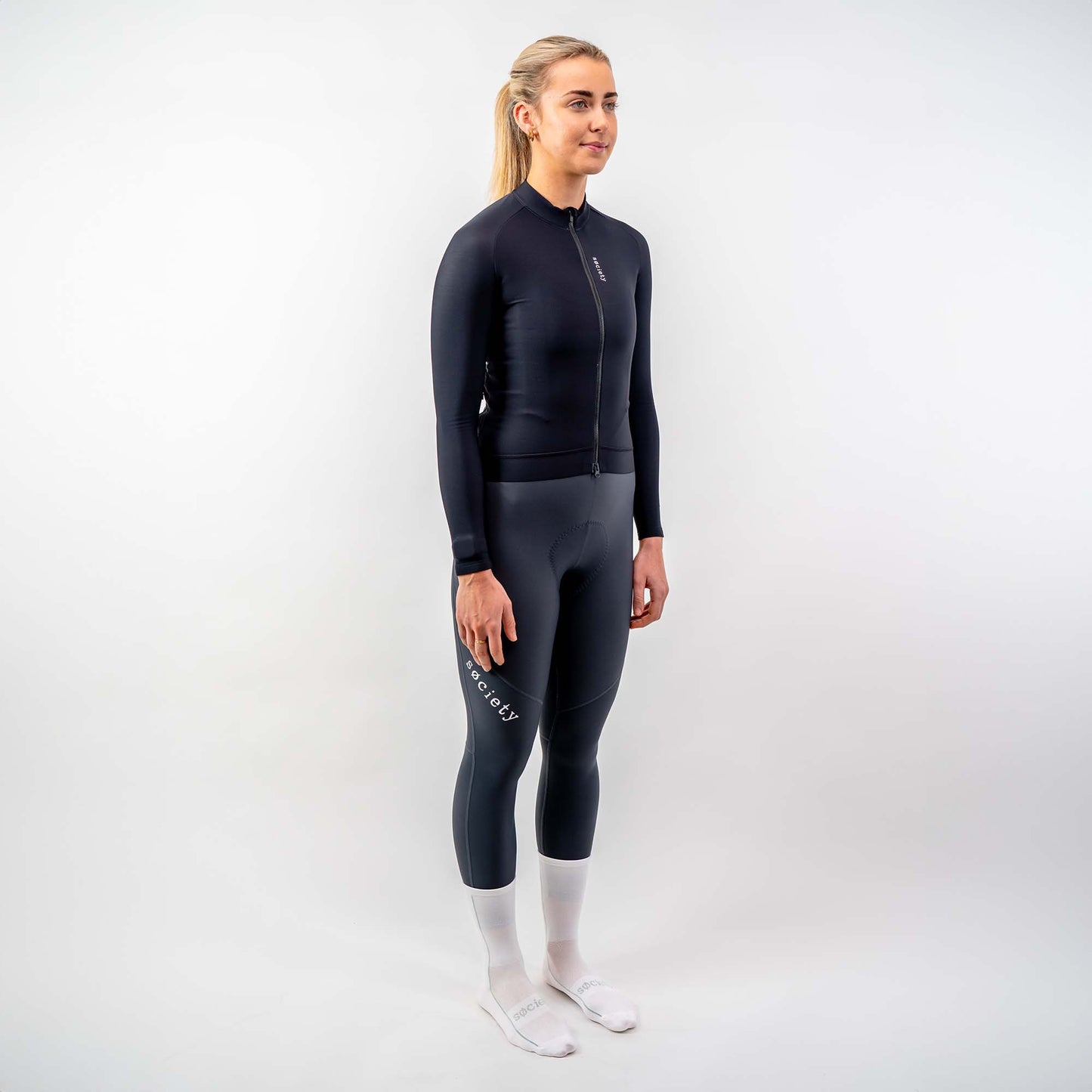 Womens Elevate++ Thermal Jersey [Black]