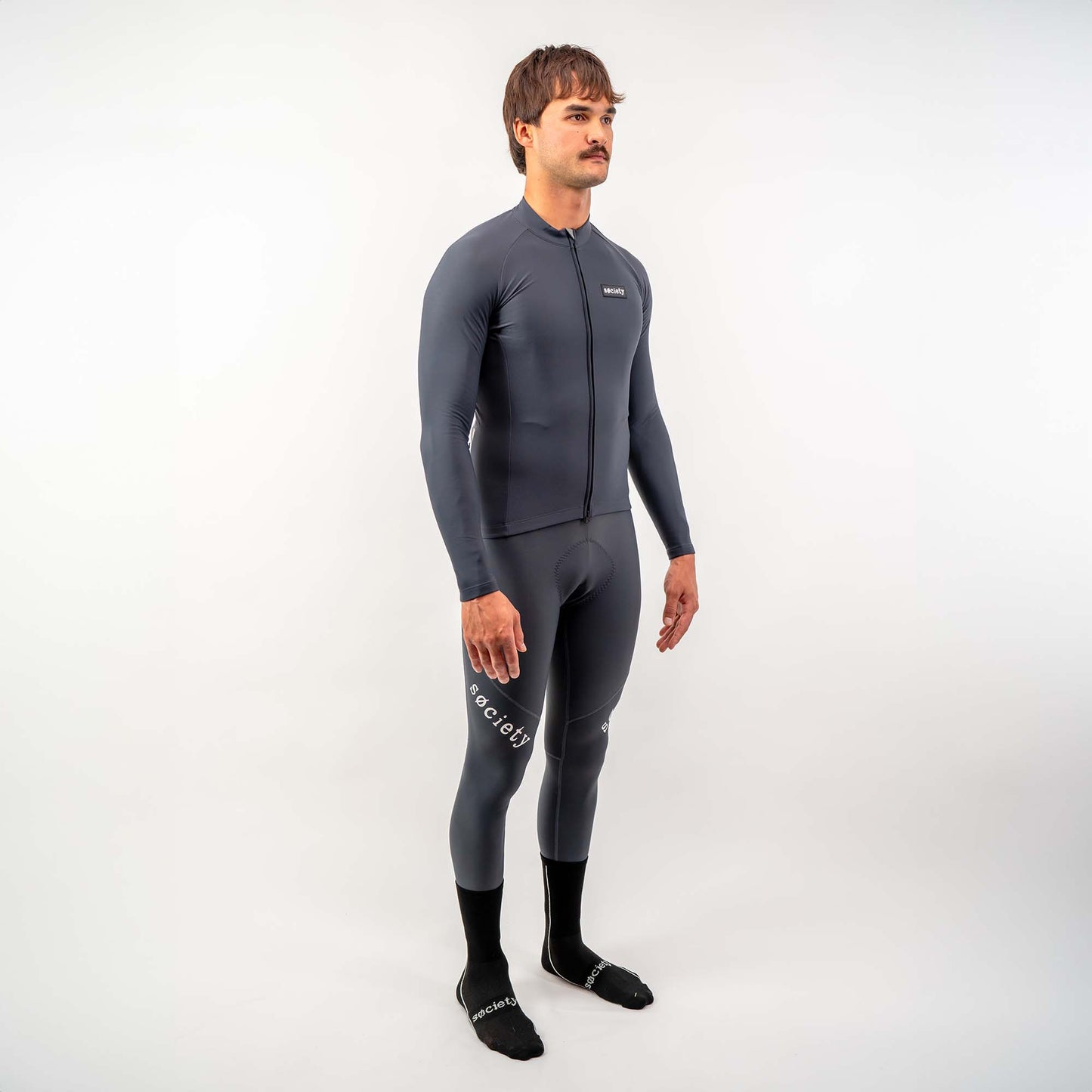 Mens Vision Thermal Jersey [Graphite]