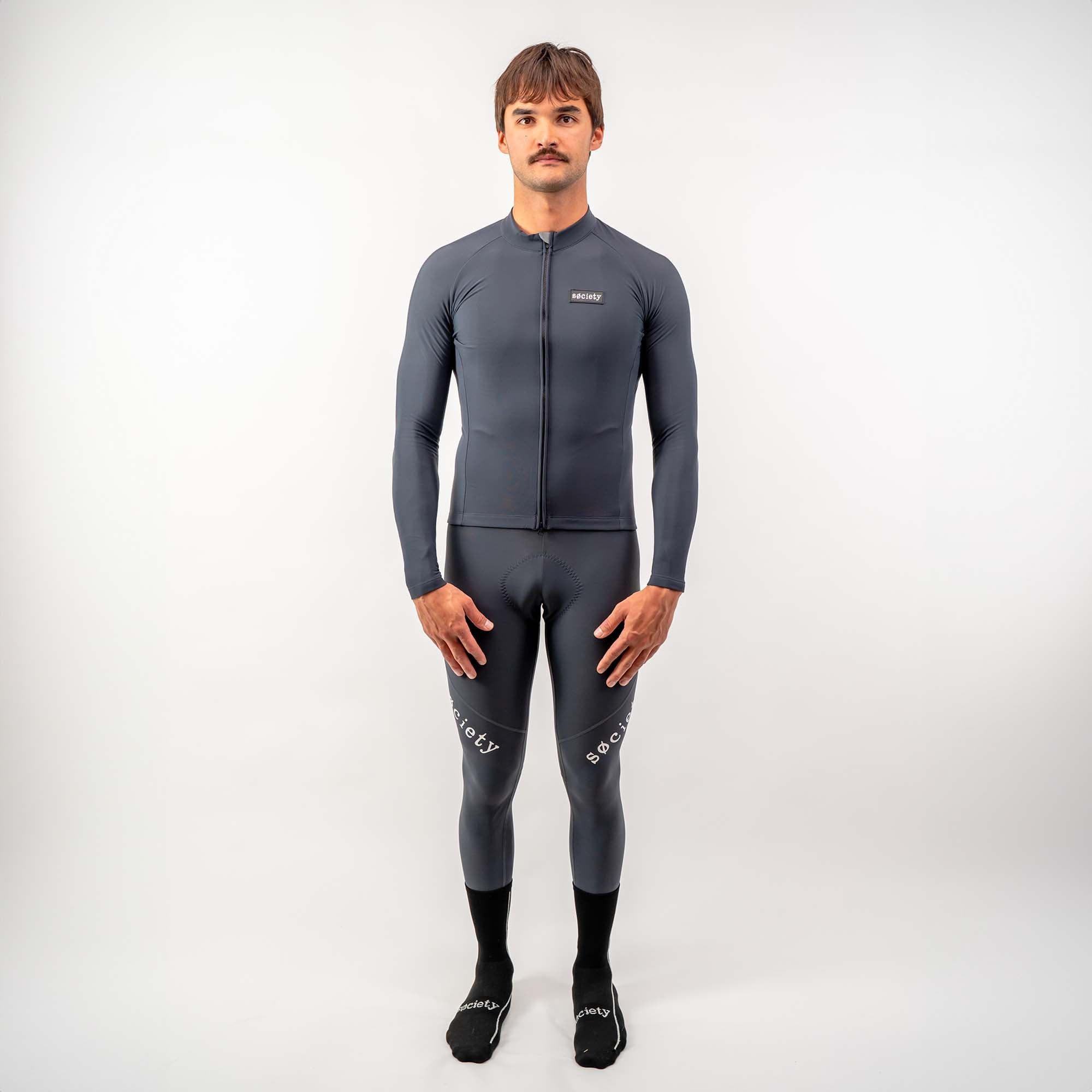 Søciety Mens Vision Thermal Jersey [Graphite]