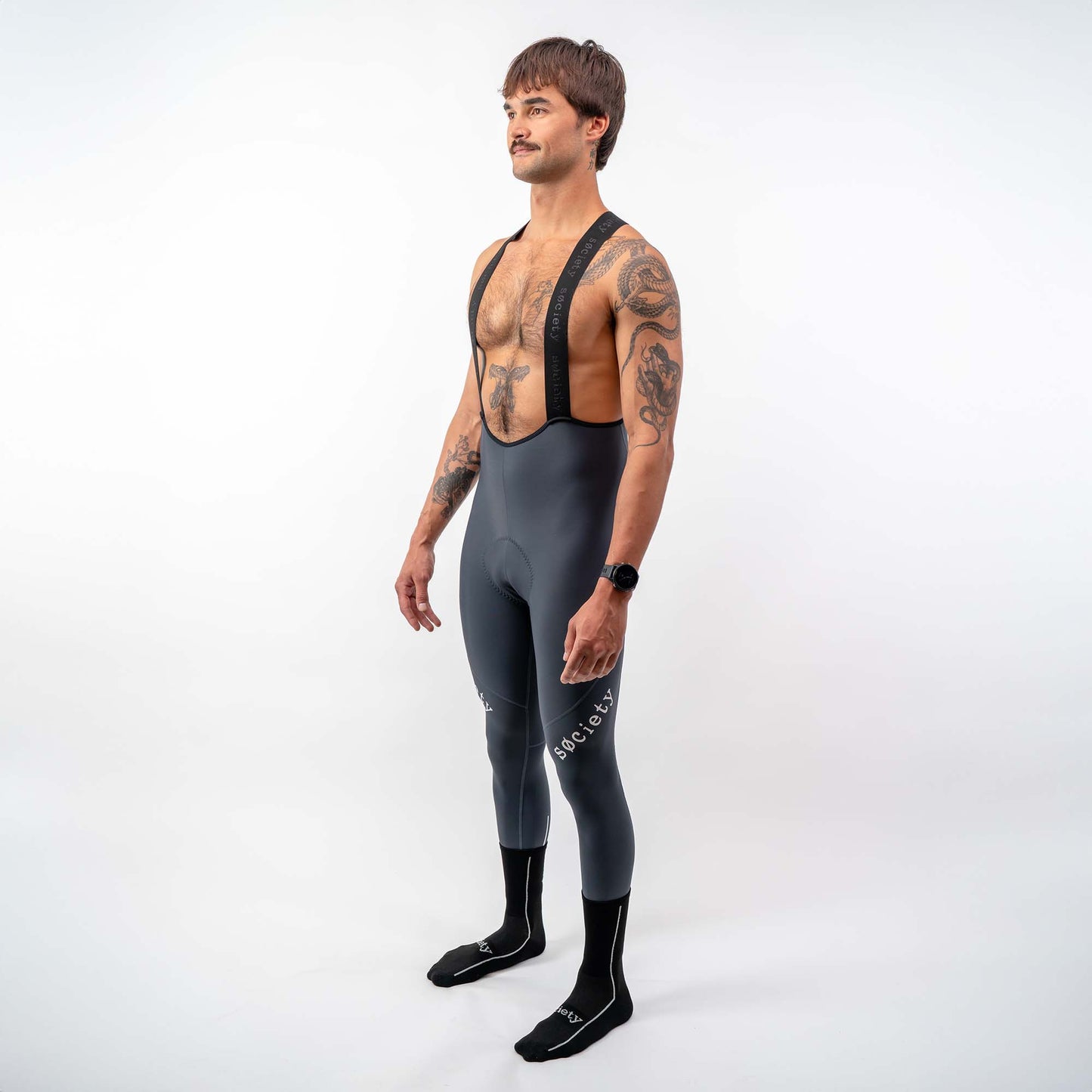 Mens Omni Thermal Bib Tights [Graphite]