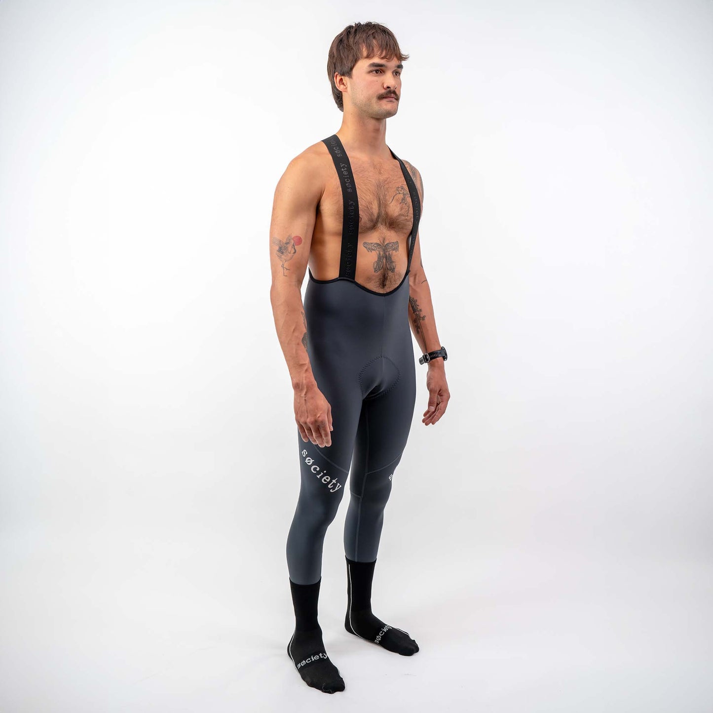Mens Omni Thermal Bib Tights [Graphite]