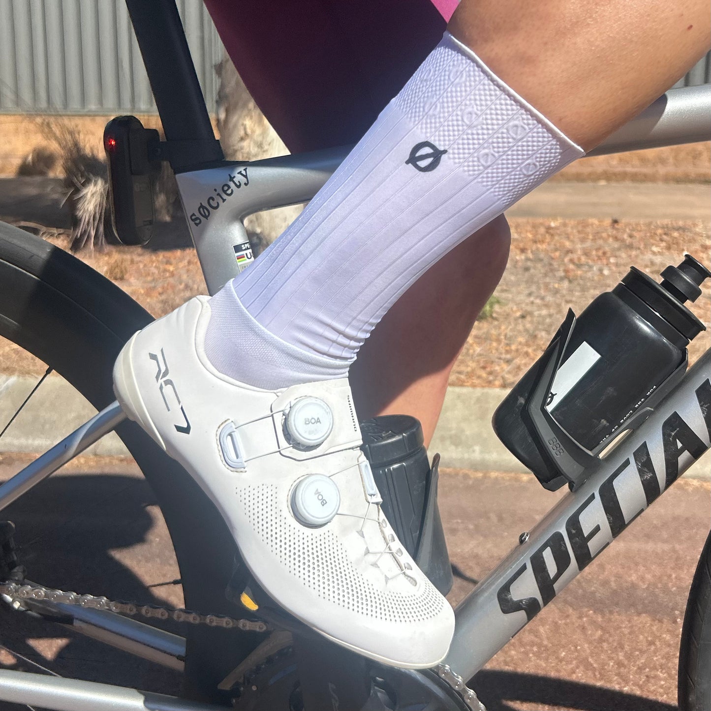 Elevate++ Aero Socks [White]