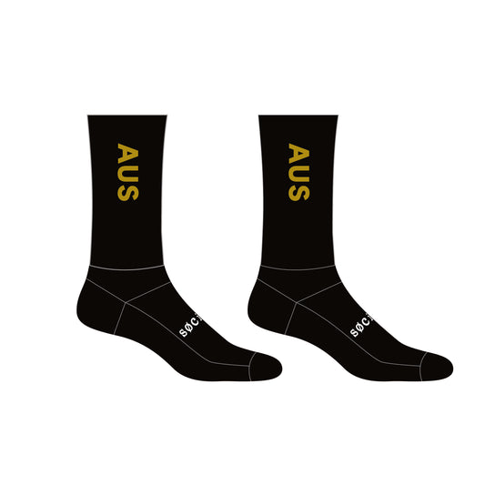 2026 UCI GWC Aero Socks [Black]