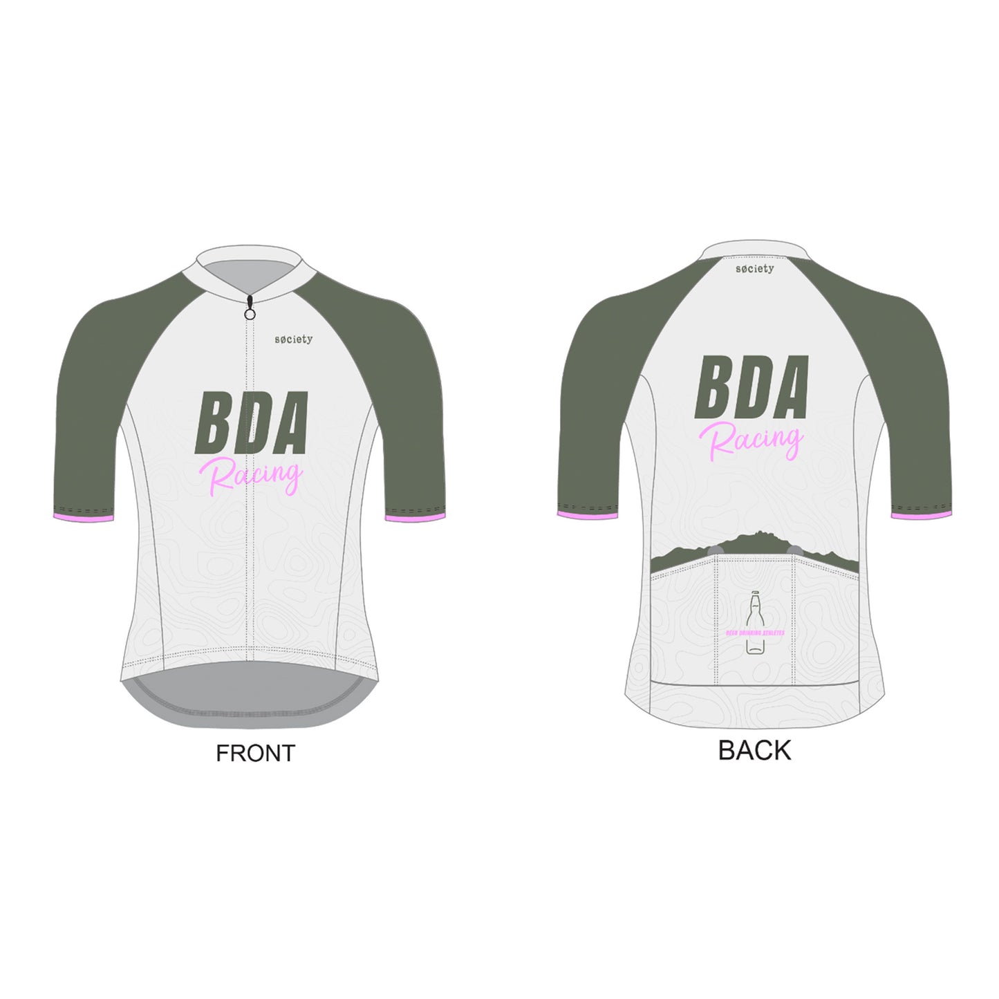 BDA Racing SS Jersey [Gravel]
