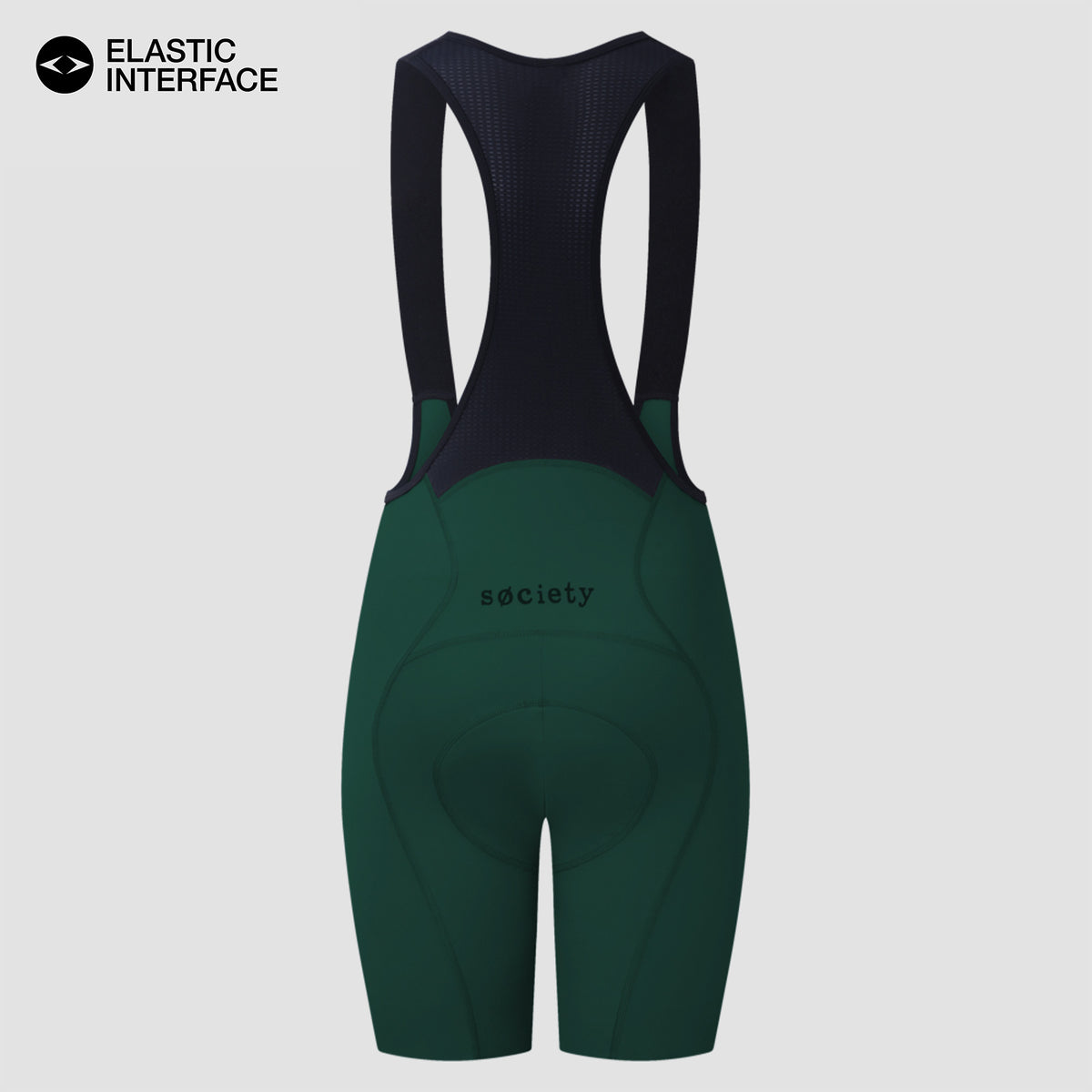Womens Elevate++ Bib Shorts [Forest Green]