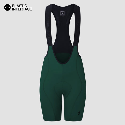 Womens Elevate++ Bib Shorts [Forest Green]