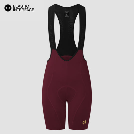 Womens Elevate++ Bib Shorts [Port Wine]