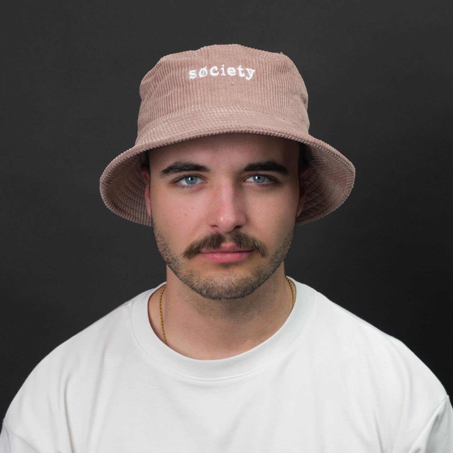 Cord Bucket Hat [Hazy Pink]