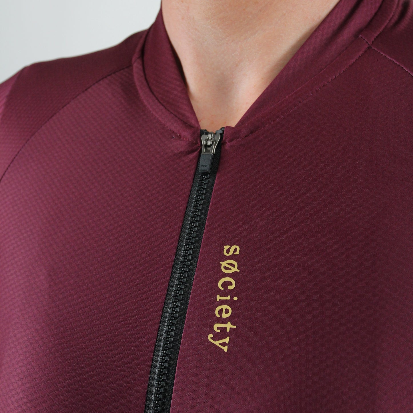 Womens Elevate++ Short Sleeve Jersey (Port Wine)