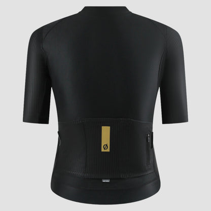 Womens Elevate++ Short Sleeve Jersey (Black)