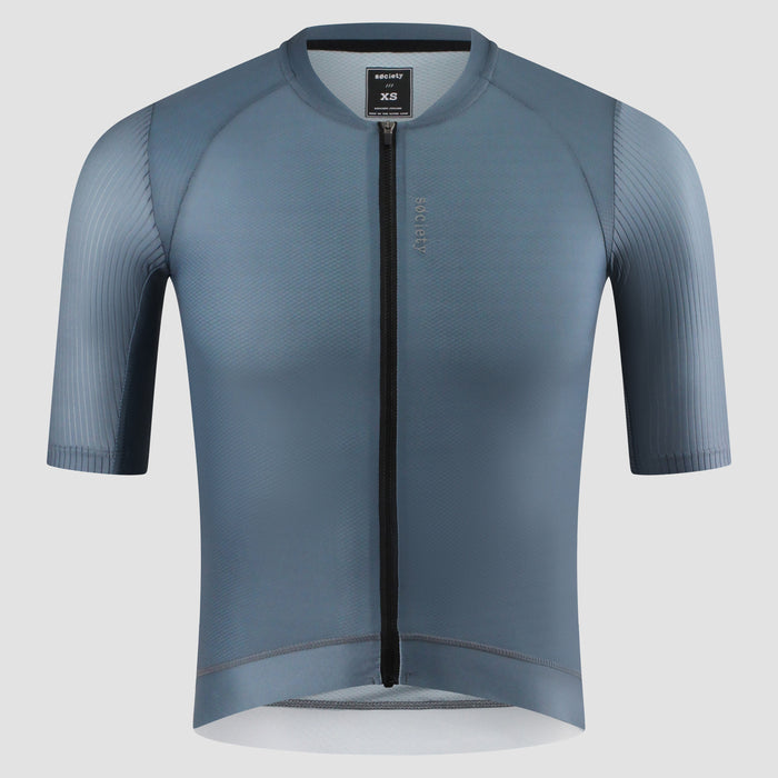Mens Elevate++ Short Sleeve Jersey [Cinder Blue]