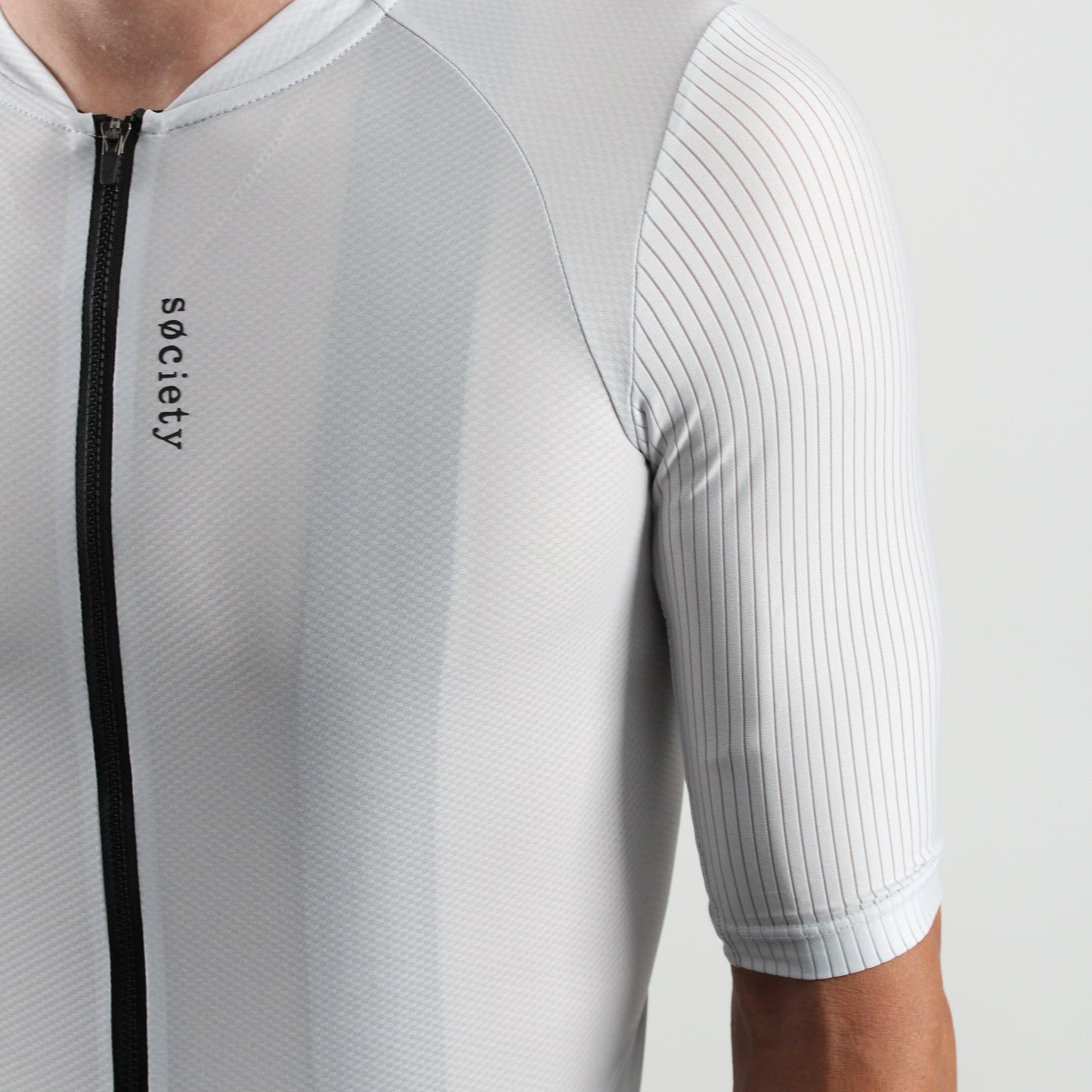Mens Elevate++ Short Sleeve Jersey (Bone)
