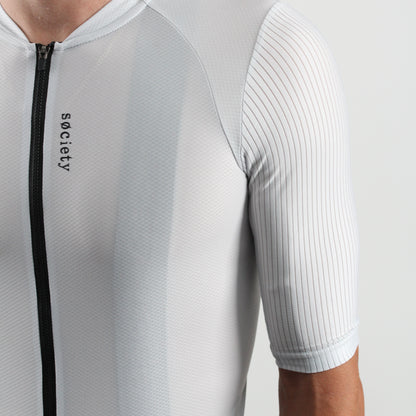 Mens Elevate++ Short Sleeve Jersey (Bone)