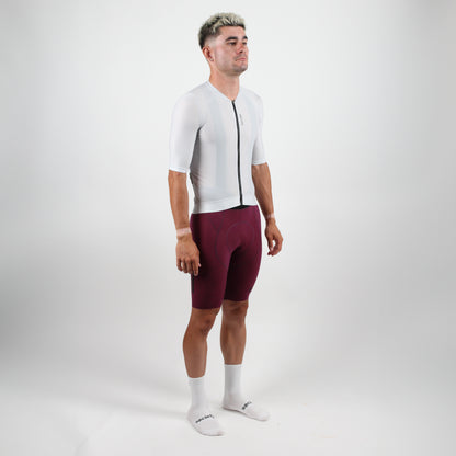 Mens Elevate++ Short Sleeve Jersey (Bone)