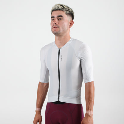 Mens Elevate++ Short Sleeve Jersey (Bone)