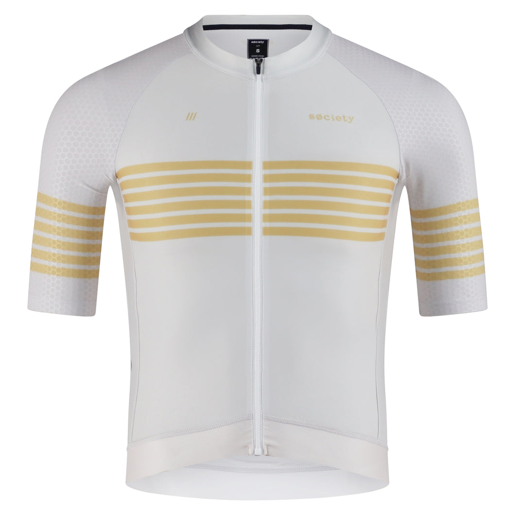 /// Elevate Jersey (Ivory/Gold)
