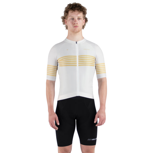 /// Elevate Jersey (Ivory/Gold)
