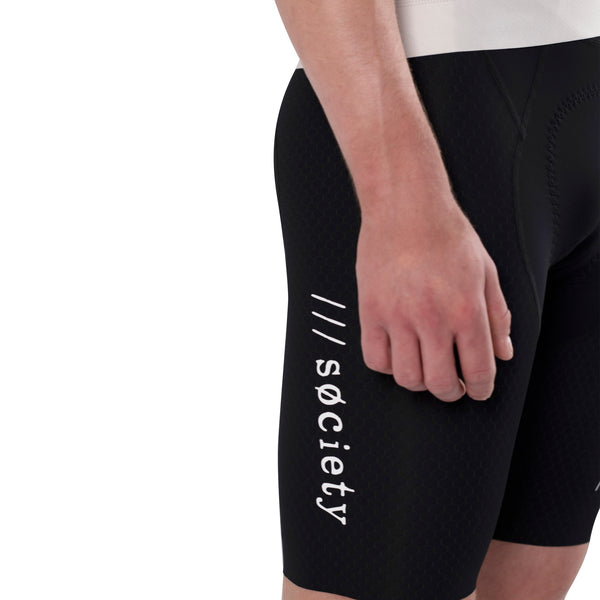 Load image into Gallery viewer, Mens /// Elevate Bib Shorts (Hex Black)
