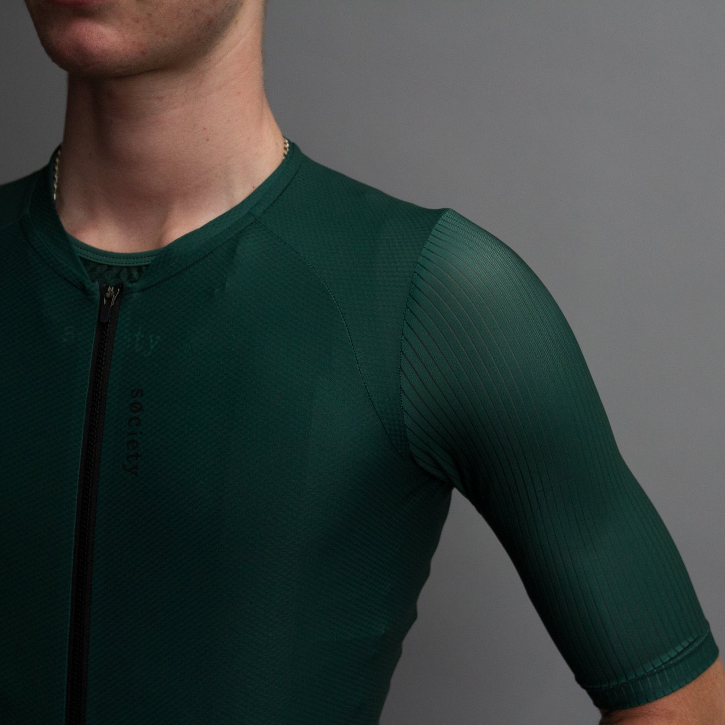 Mens Elevate++ Short Sleeve Jersey [Forest Green]