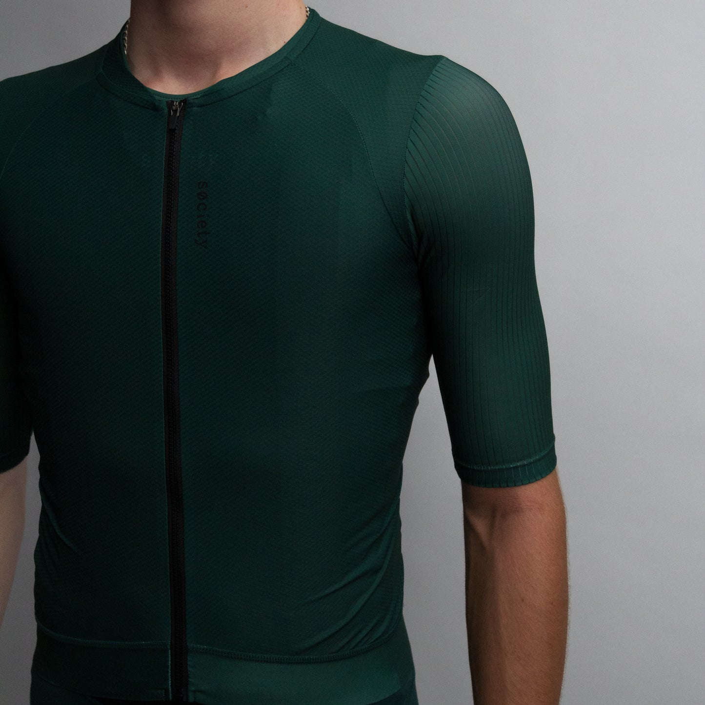 Mens Elevate++ Short Sleeve Jersey [Forest Green]