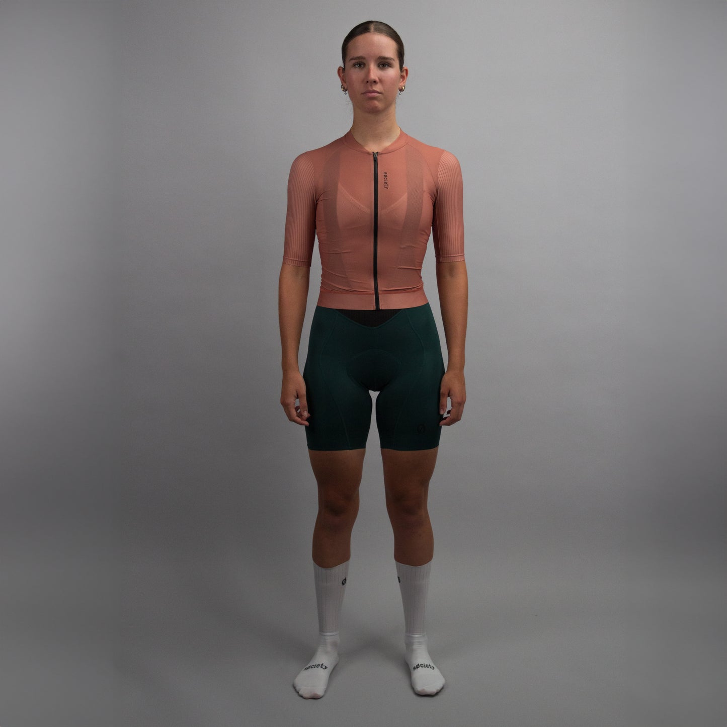 Womens Elevate++ Short Sleeve Jersey [Clay]