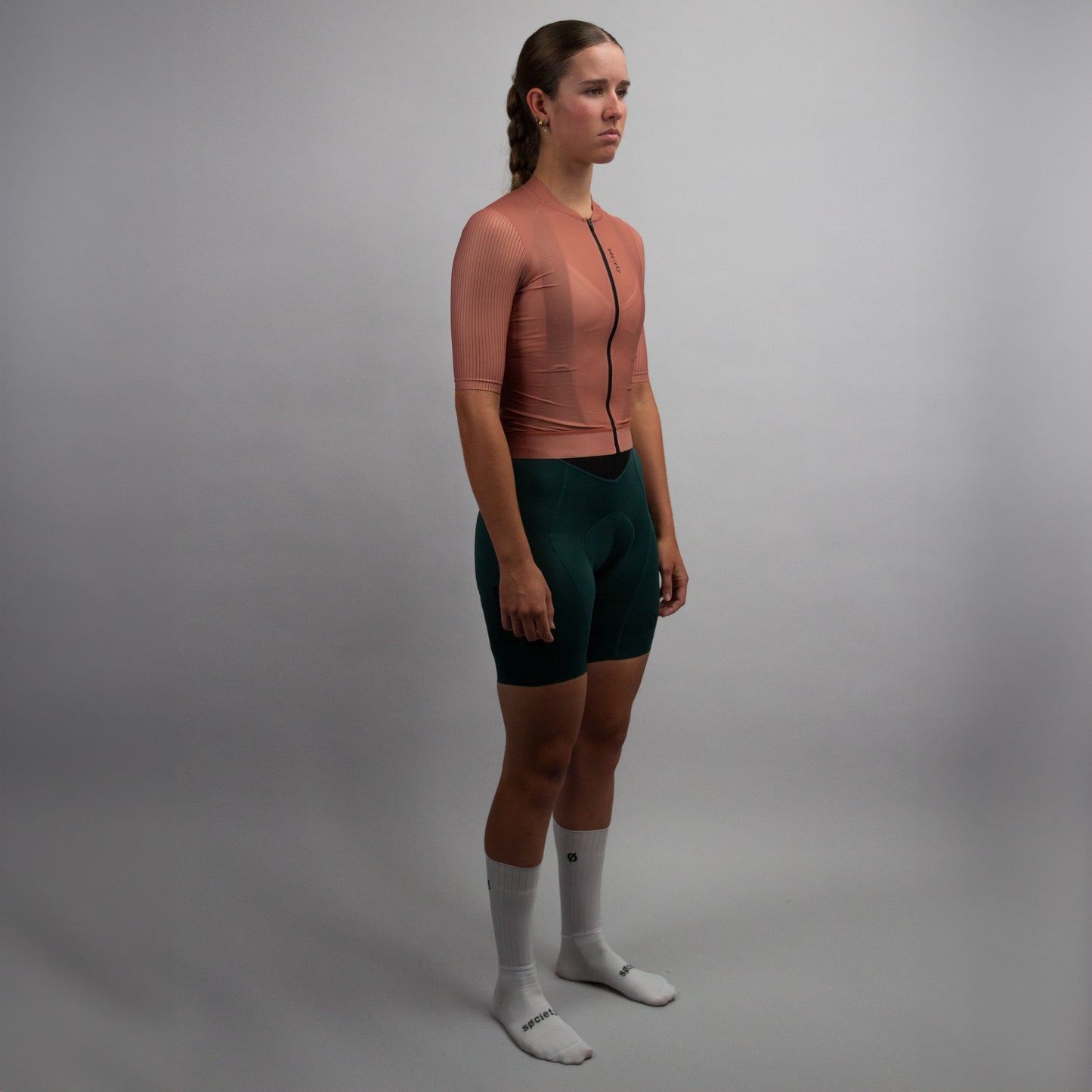 Womens Elevate++ Short Sleeve Jersey [Clay]