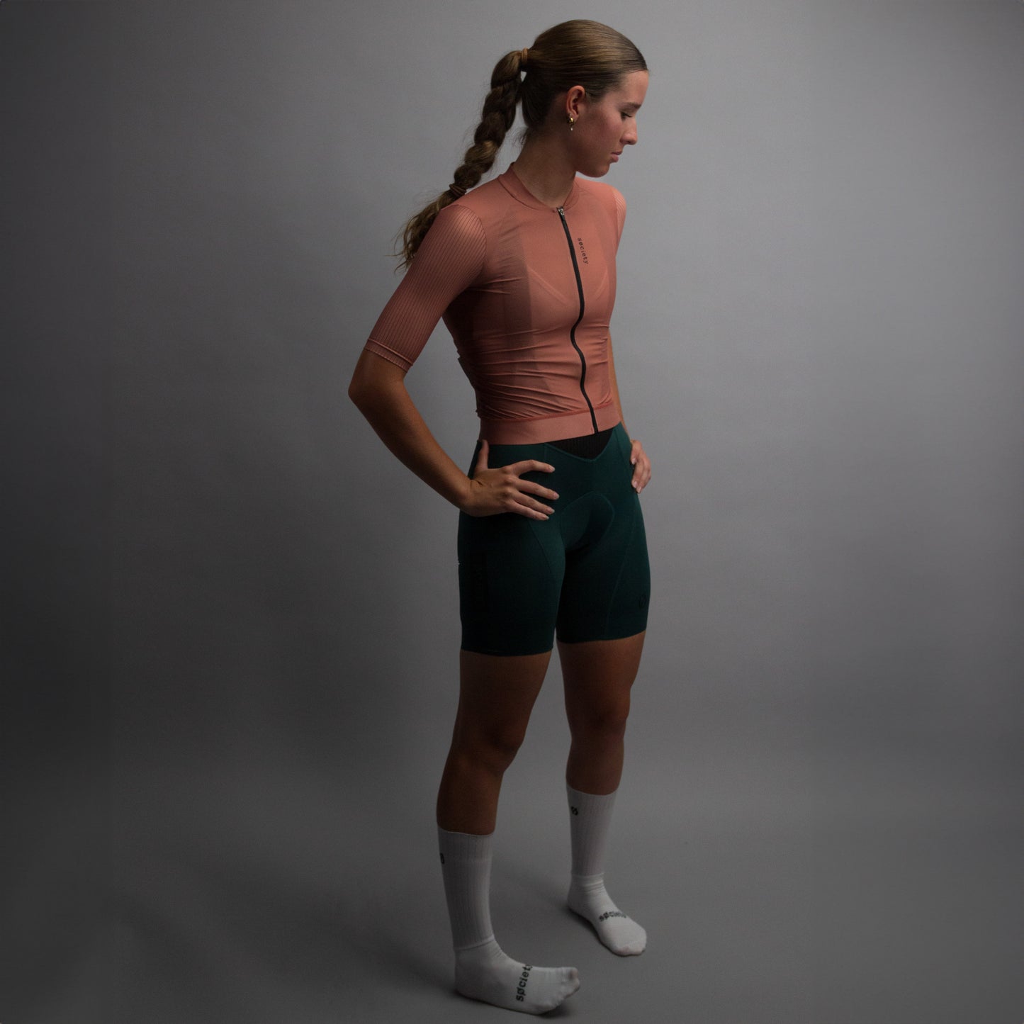 Womens Elevate++ Short Sleeve Jersey [Clay]