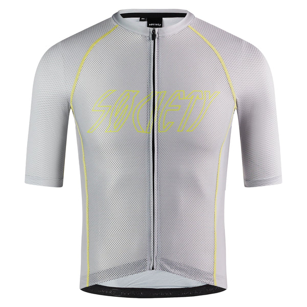 Load image into Gallery viewer, Mens Omni Hypermesh Jersey (Silver/Green)
