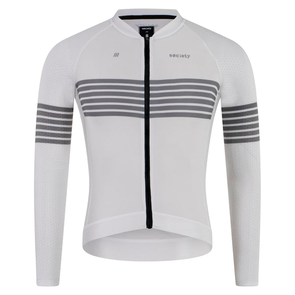 Load image into Gallery viewer, Mens /// Elevate Long Sleeve Jersey (Smoke/Grey)
