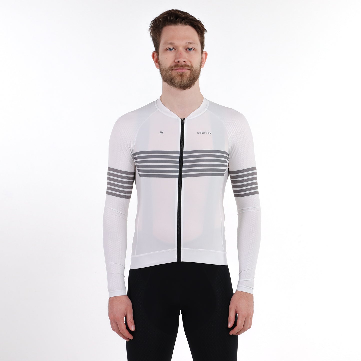 Mens /// Elevate Long Sleeve Jersey (Smoke/Grey)